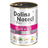 Консервований корм Dolina Noteci Premium для собак, індичка, 400 г Консервований корм Dolina Noteci Premium для собак, індичка, 400 г