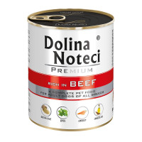 Консервований корм Dolina Noteci Premium для собак, яловичина, 800 г Консервований корм Dolina Noteci Premium для собак, яловичина, 800 г
