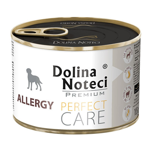 Консервированный корм Dolina Noteci Premium PC Allergy для собак с аллергией, 185 г