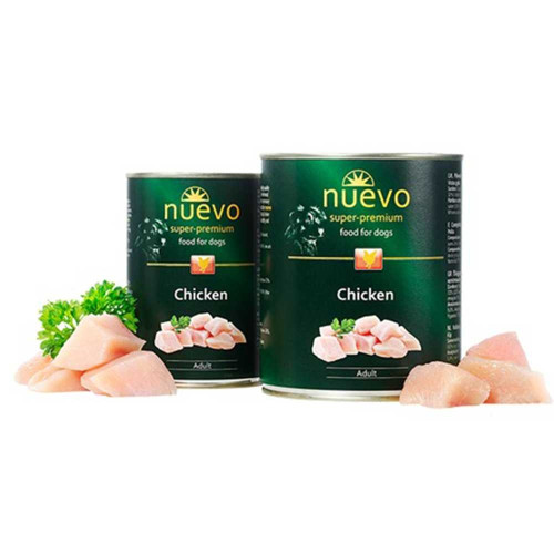 Консервированный корм Nuevo Adult с курицей, для собак, 800 г
