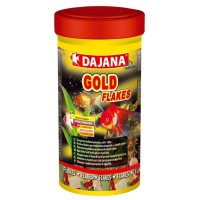 Корм Dajana Gold Flakes в хлопьях для золотых рыбок и декоративных карасей, 500 мл/100 г Корм Dajana Gold Flakes в хлопьях для золотых рыбок и декоративных карасей, 500 мл/100 г