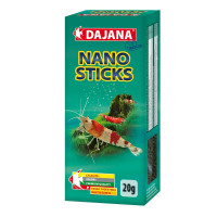 Корм Dajana Nano Sticks, комплексный гранулированный корм для пресноводных и морских ракообразных, 35 мл/20 г Корм Dajana Nano Sticks, комплексный гранулированный корм для пресноводных и морских ракообразных, 35 мл/20 г