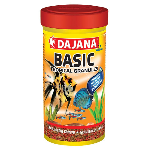 Корм Dajana Tropi Gran Basic, корм для всех тропических рыб в гранулах, 100 мл/55 г Корм Dajana Tropi Gran Basic, корм для всех тропических рыб в гранулах, 100 мл/55 г