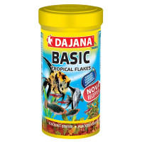Корм Dajana Tropica Basic, комплексный корм в хлопьях для всех видов аквариумных рыб, 100 мл/20 г Корм Dajana Tropica Basic, комплексный корм в хлопьях для всех видов аквариумных рыб, 100 мл/20 г