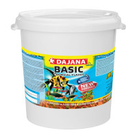 Корм Dajana Tropica Basic, комплексний корм у пластівцях для всіх видів риб, 18 л / 4 кг Корм Dajana Tropica Basic, комплексний корм у пластівцях для всіх видів риб, 18 л / 4 кг