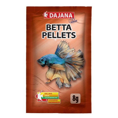 Корм Tetra Betta Pellets для петушков и других лабиринтных рыб, плавающий гранулированный, 8 г