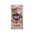 Ласощі Delickcious для котів, крем з ягням, рисом і цукіні, 4 шт, 60 г