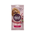 Ласощі Delickcious для собак, крем з качкою та журавлиною, 4 шт, 60 г