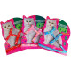 Набор шлеи и поводка Caty для кошек, красный, голубой, розовый, 1×25 см