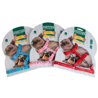 Поводок-шлея Jumbo для грызунов, бабочки, 1×22–45 см Поводок-шлея Jumbo для грызунов, бабочки, 1×22–45 см