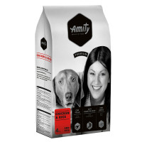 Сухой корм AMITY для собак, курица и рис, 4 кг. Сухой корм AMITY для собак, курица и рис, 4 кг.