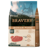 Сухий корм Bravery Iberian Pork Large/Medium Adult для дорослих собак середніх та великих порід, з іберійською свининою, 12 кг Сухий корм Bravery Iberian Pork Large/Medium Adult для дорослих собак середніх та великих порід, з іберійською свининою, 12 кг