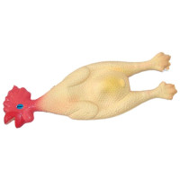Игрушка Croci для собак, курица, латекс, с пищалкой, 45 см