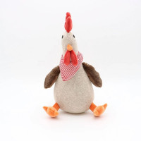 Игрушка Croci для собак, петух Мигель/Лола, плюш, с пищалкой, 34 см