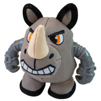 Игрушка Croci для собак PELOUCHE, носорог, плюш, с пищалкой, 18×12×12 см Игрушка Croci для собак PELOUCHE, носорог, плюш, с пищалкой, 18×12×12 см