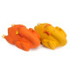 Игрушка Croci для собак, курица с пищалкой, латекс, 19 см
