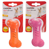 Игрушка Croci Crunchy Bone для собак, косточка, резина, 10.5 см