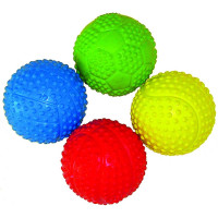 Игрушка Tatrapet Dental Gum для собак, мячик, резина, 6 см, цвета в ассортименте Игрушка Tatrapet Dental Gum для собак, мячик, резина, 6 см, цвета в ассортименте