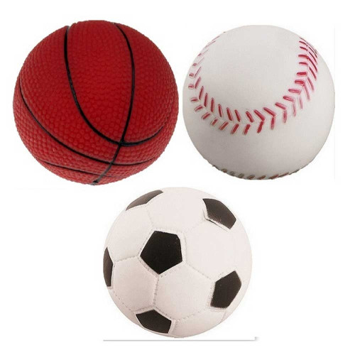 Іграшка Tatrapet Toys Fun для собак, м’ячик, вініл, 7-8 см, фігурки в асортименті