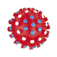 Іграшка Tatrapet Toys Fun для собак, м’ячик із шипами, вініл, 7 см, кольори в асортименті Іграшка Tatrapet Toys Fun для собак, м’ячик із шипами, вініл, 7 см, кольори в асортименті