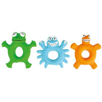 Игрушка Tatrapet Toys Fun для собак, кольцо с пищалкой, латекс, 10 см, цвета в ассортименте Игрушка Tatrapet Toys Fun для собак, кольцо с пищалкой, латекс, 10 см, цвета в ассортименте