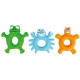 Іграшка Tatrapet Toys Fun для собак, кільце з пищалкою, латекс, 10 см, кольори в асортименті