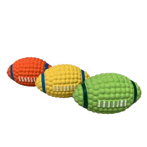 Іграшка Tatrapet Toys Fun для собак, м’яч регбі, латекс, 12 см