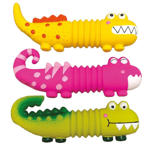 Іграшка Tatrapet Toys Fun для собак, тваринки з пищалкою, латекс, 21 см, кольори в асортименті