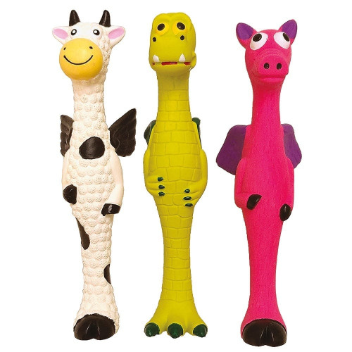 Іграшка Tatrapet Toys Fun для собак, тваринки, латекс, 25 см