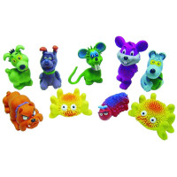 Игрушка Tatrapet Toys Fun для собак, зверушки, латекс, 9–11 см