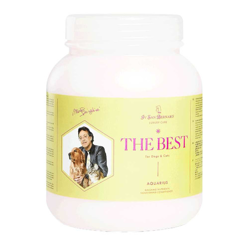 Кондиционер Iv San Bernard Aquarius Antioxidant для всех типов шерсти, с экстрактом красной лозы, 2.45 л