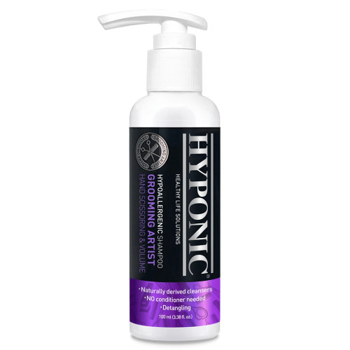 Шампунь Hyponic Grooming Artist, мастер по уходу за шерстью, для ручной стрижки и объема, 100 мл