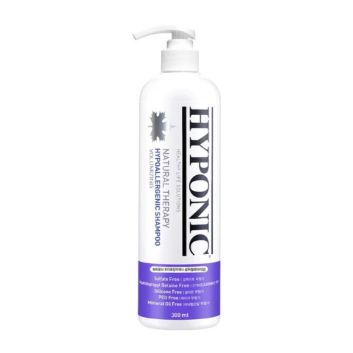 Шампунь Hyponic Hypoallergenic, гіпоалергенний, з екстрактом фрезії та коріння женьшеню панакса, для собак, 300 мл