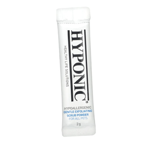 Скраб-порошок Hyponic, нежный отшелушивающий, для домашних животных, 2 г