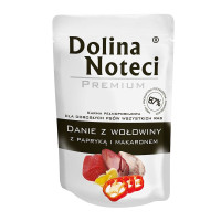 Влажный корм Dolina Noteci Premium Danie для взрослых собак всех пород, говядина с паприкой и лапшой, 100 г Влажный корм Dolina Noteci Premium Danie для взрослых собак всех пород, говядина с паприкой и лапшой, 100 г