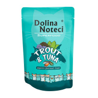 Влажный корм Dolina Noteci Superfood для кошек, с форелью и тунцом, 85 г Влажный корм Dolina Noteci Superfood для кошек, с форелью и тунцом, 85 г