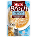 Вологий корм INABA "CIAO Broth" для котів, з тушкованою куркою та гребінцем в бульйоні, 40 г