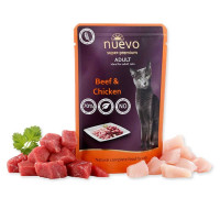 Влажный корм NUEVO ADULT для кошек, курица и говядина, 85 г