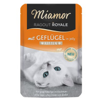 Беззерновой влажный корм Miamor Ragout Royale mit Geflugel для котят, птица, кусочки в желе, 100 г Беззерновой влажный корм Miamor Ragout Royale mit Geflugel для котят, птица, кусочки в желе, 100 г