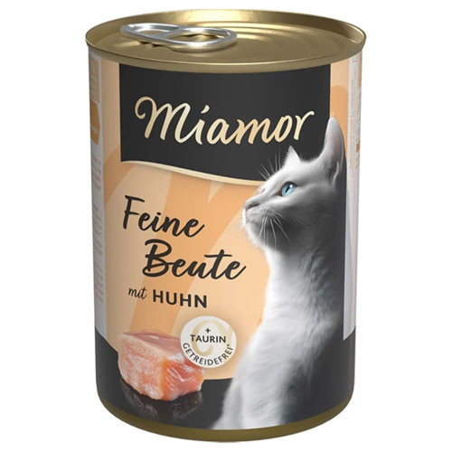 Беззерновой влажный корм Miamor Feine Beute mit Huhn для кошек, с курицей, 400 г