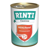 Вологий корм Rinti Canine Veterinary Niere/Renal mit Rind для собак із захворюванням нирок, яловичина, 400 г Вологий корм Rinti Canine Veterinary Niere/Renal mit Rind для собак із захворюванням нирок, яловичина, 400 г