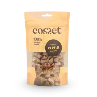 Лакомства Cosset для кошек, лиофилизированные куриные сердца, 40 г Лакомства Cosset для кошек, лиофилизированные куриные сердца, 40 г