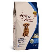 Сухий корм How Meow Dog Adult Mini для дорослих собак, з ягням та рисом, 3 кг Сухий корм How Meow Dog Adult Mini для дорослих собак, з ягням та рисом, 3 кг