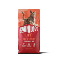 Сухой корм Carnilove Active Beef & Venison Sterilised для стерилизованных кошек, говядина и оленина, 6 кг Сухой корм Carnilove Active Beef & Venison Sterilised для стерилизованных кошек, говядина и оленина, 6 кг