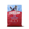 Сухой корм Carnilove Active Salmon & Turkey Large Breed для кошек крупных пород, лосось и индейка, 2 кг