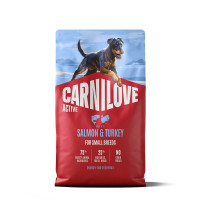 Сухий корм Carnilove Active Salmon & Turkey Small Breed для собак малих порід, лосось та індичка, 4 кг Сухий корм Carnilove Active Salmon & Turkey Small Breed для собак малих порід, лосось та індичка, 4 кг