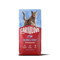 Сухий корм Carnilove Active Salmon & Turkey Sterilised для стерилізованих котів, лосось та індичка, 6 кг Сухий корм Carnilove Active Salmon & Turkey Sterilised для стерилізованих котів, лосось та індичка, 6 кг