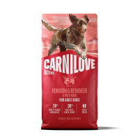 Сухой корм Carnilove Active Venison & Reindeer & Wild Boar Active Adults для активных собак, оленина, северный олень и дикий кабан, 12 кг Сухой корм Carnilove Active Venison & Reindeer & Wild Boar Active Adults для активных собак, оленина, северный олень и дикий кабан, 12 кг