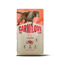 Сухий корм Carnilove True Fresh Beef для собак, яловичина, 4 кг Сухий корм Carnilove True Fresh Beef для собак, яловичина, 4 кг