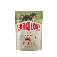Сухий корм Carnilove True Fresh Duck Small Breed для собак малих порід, качка, 1.5 кг Сухий корм Carnilove True Fresh Duck Small Breed для собак малих порід, качка, 1.5 кг
